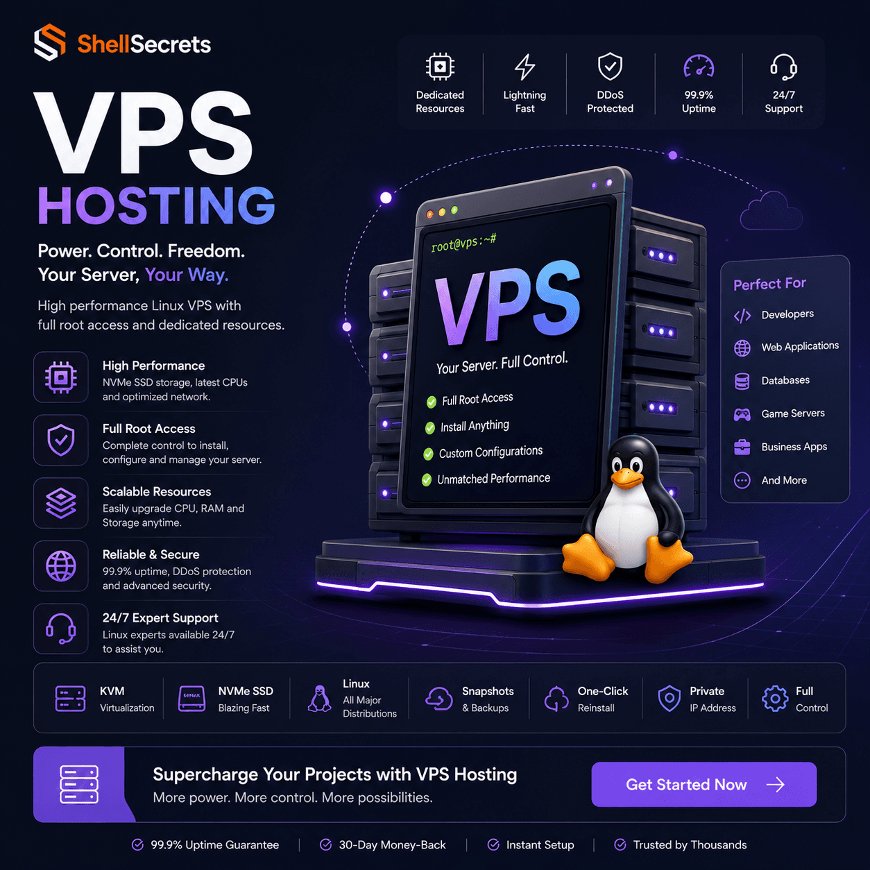 VPS server illustration