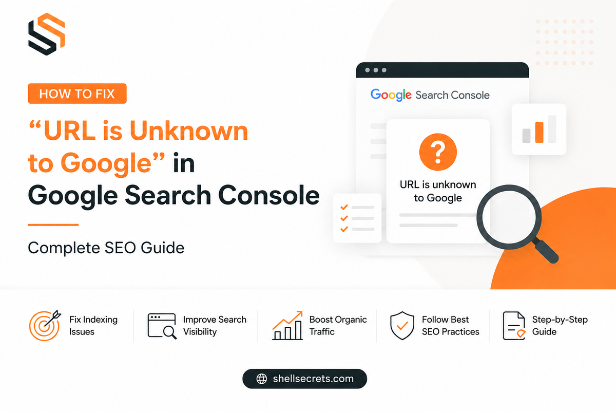 How to Fix “URL is Unknown to Google” in Google Search Console (Complete SEO Guide)