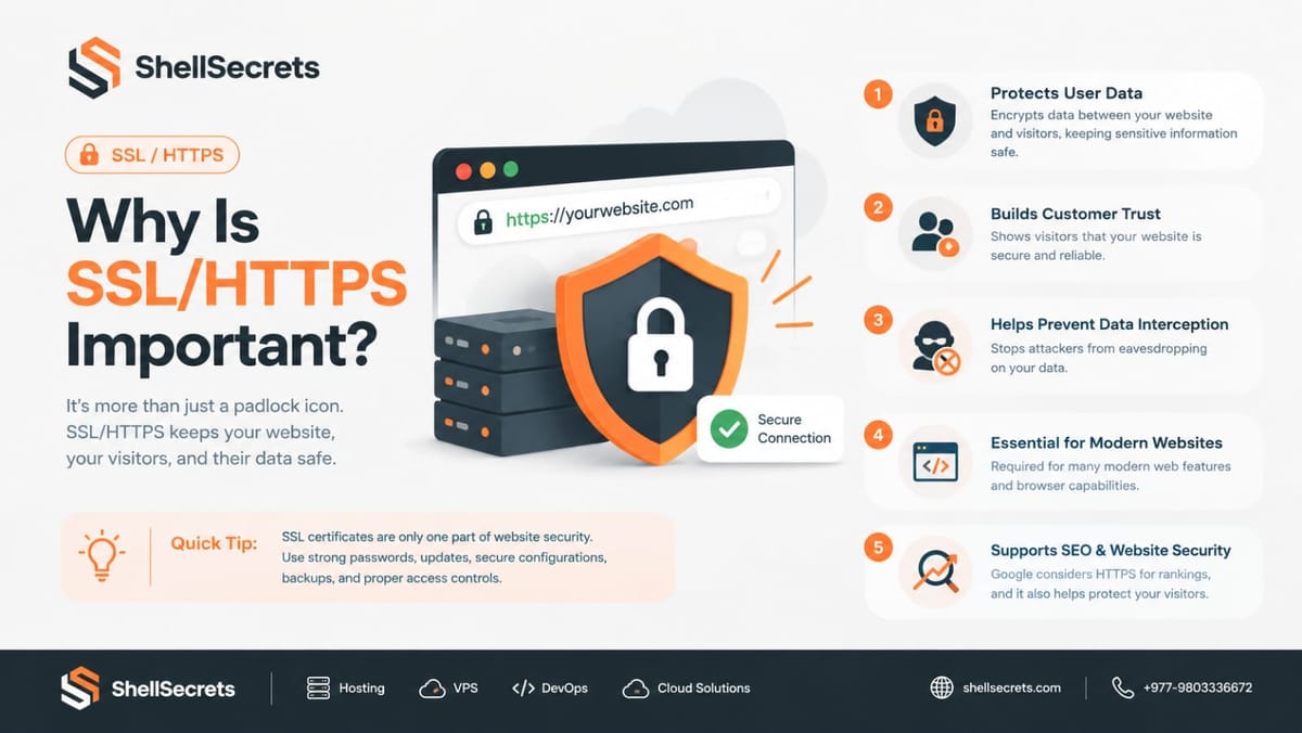 Why SSL/HTTPS Is Essential for Every Modern Website