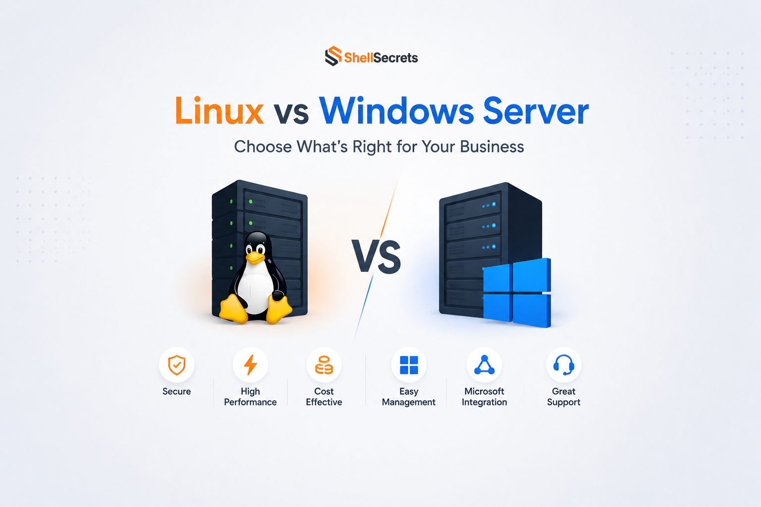 Linux vs Windows Server Comparison for Businesses