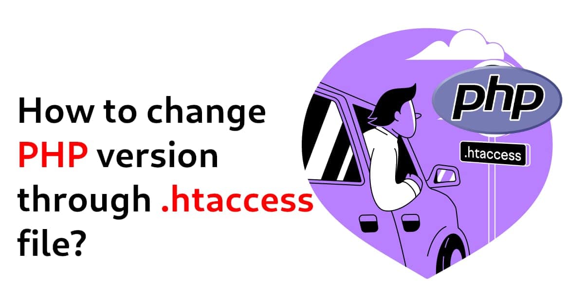 How to change PHP version using .htaccess file?